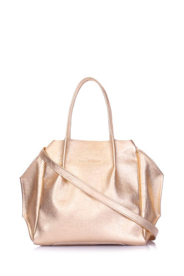 Жіноча сумка POOLPARTY soho-rmx-gold