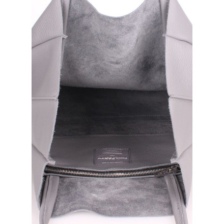 Жіноча сумка POOLPARTY soho-grey