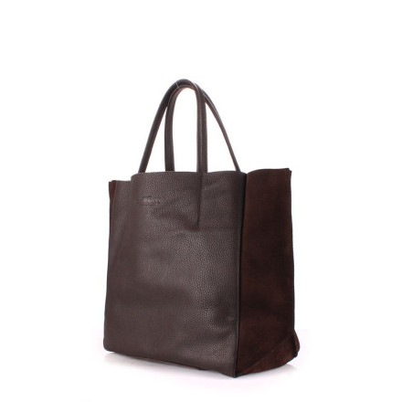 Жіноча сумка POOLPARTY soho-brown-velour