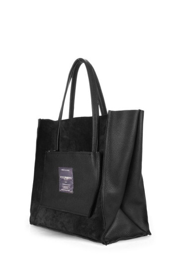 Сумка женская POOLPARTY soho-insideout-black-velour