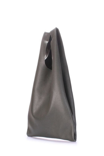 Сумка женская POOLPARTY leather-tote-khaki