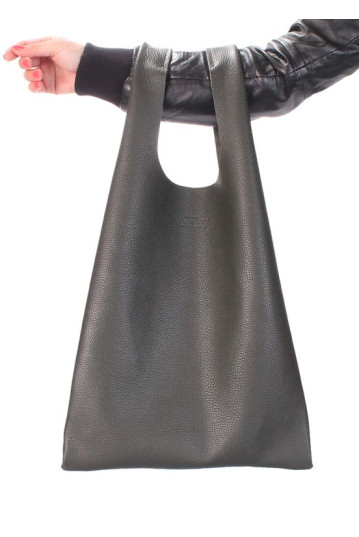 Сумка женская POOLPARTY leather-tote-khaki