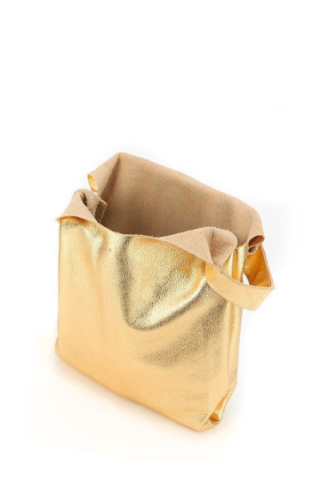 Сумка женская POOLPARTY leather-tote-gold