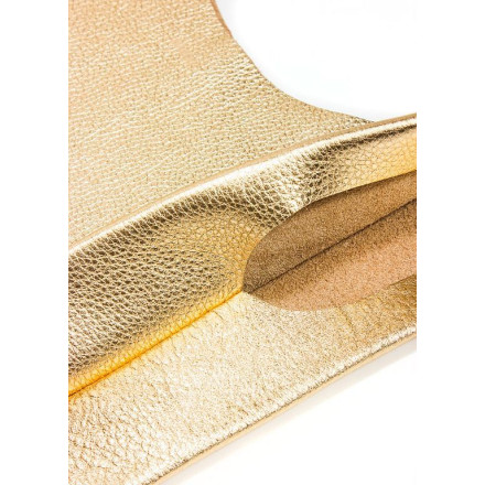 Жіноча сумка POOLPARTY leather-tote-gold