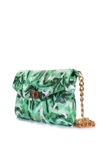 Сумка женская POOLPARTY palm-clutch