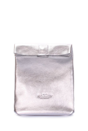 Жіноча сумка POOLPARTY lunchbox-silver