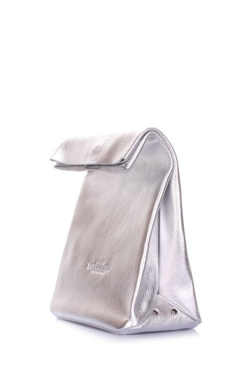 Сумка женская POOLPARTY lunchbox-silver