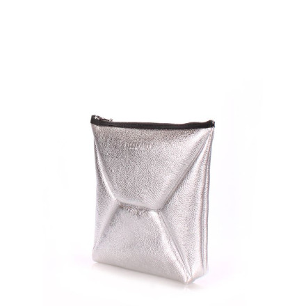 Косметичка-клатч POOLPARTY the-x-silver