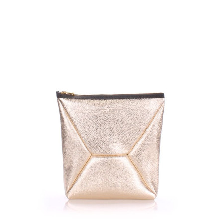 Косметичка-клатч POOLPARTY the-x-gold