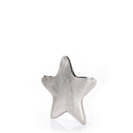 Косметичка-клатч POOLPARTY star-silver