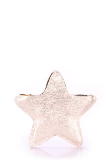 Косметичка-клатч POOLPARTY star-gold