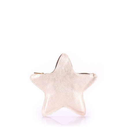 Косметичка-клатч POOLPARTY star-gold