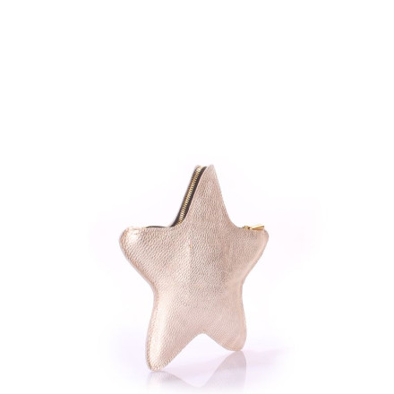 Косметичка-клатч POOLPARTY star-gold
