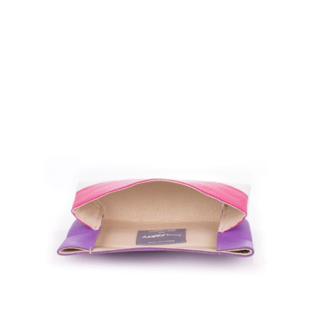 Косметичка-клатч POOLPARTY 2nite-violet-white-pink
