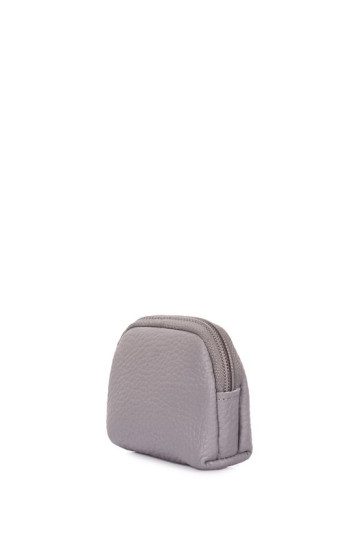 Кошелек женский POOLPARTY coinpurse-leather-grey