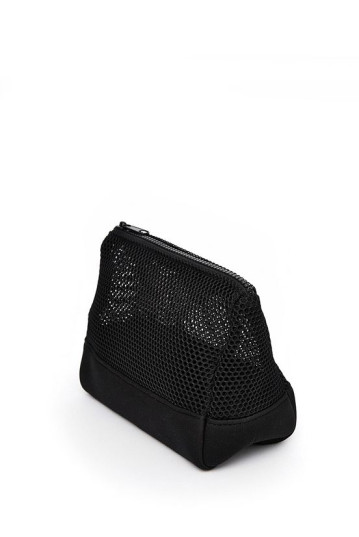 Косметичка-клатч POOLPARTY cosmetic-mesh-black
