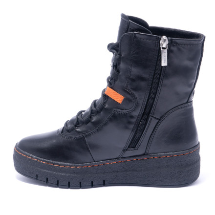 Черевики жіночі Tamaris 1/1-26987/33 075 BLACK/ORANGE