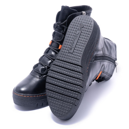 Черевики жіночі Tamaris 1/1-26987/33 075 BLACK/ORANGE