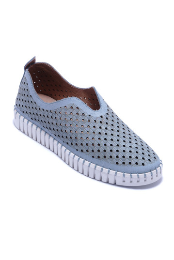 Мокасини жіночі Welfare 760014111/BLUE/40