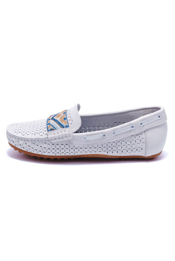 Мокасины женские Welfare 332505511/WHITE/40