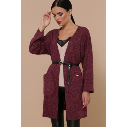 Кардиган Glem ЭШЕР бордо