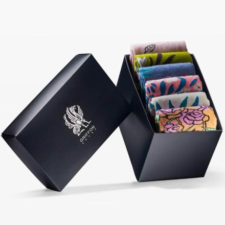 Шкарпетки Griffon Flowers box