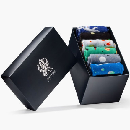 Шкарпетки Griffon Space bamboo box