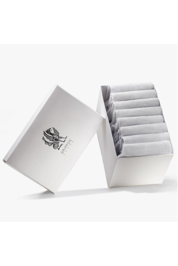 Шкарпетки Griffon Low white box