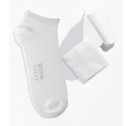 Шкарпетки Griffon Low bamboo white box