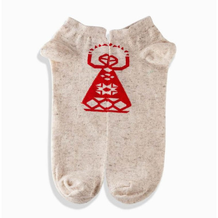 Шкарпетки Griffon Low linen amulet box