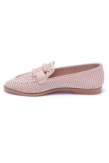 Лоферы женские Welfare 710054111/BEIGE/40