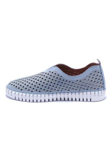 Мокасины женские Welfare 760014111/BLUE/40