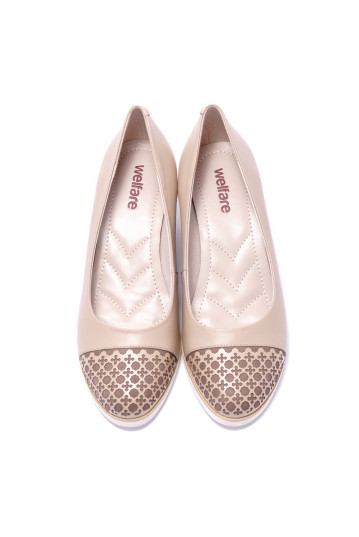 Туфли женские Welfare 272280111/BEIGE/40
