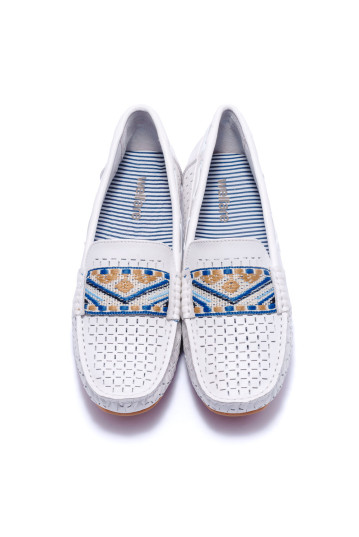 Мокасины женские Welfare 332505511/WHITE/40