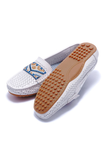 Мокасины женские Welfare 332505511/WHITE/40