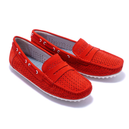 Мокасини жіночі Welfare 332505721/RED/40