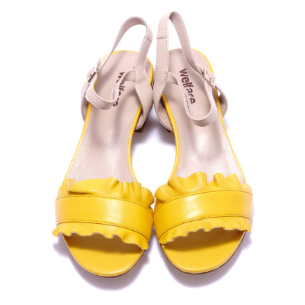 Босоніжки жіночі Welfare 332566311/YELLOW/40