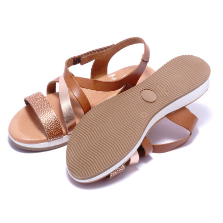 Босоніжки жіночі Marila 1336T/ES-61TIBURON ROBLE/LAM. SALMON/VAQ. ROBLE