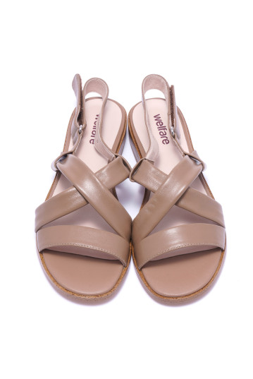 Босоноіжки жіночі Welfare 230456111/BEIGE/40