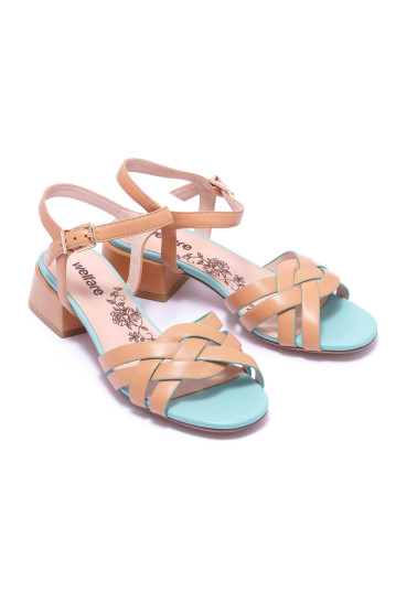 Босоніжки жіночі Welfare 480896111/BEIGE/40