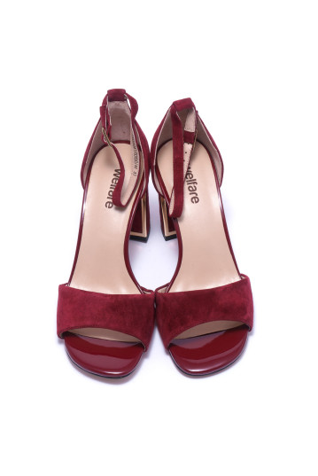 Босоножки женские Welfare 720096341/BORDO/40