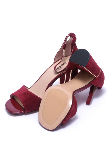 Босоножки женские Welfare 720096341/BORDO/40