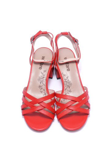 Босоніжки жіночі Welfare 720116311/RED/40