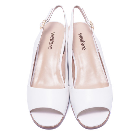 Босоніжки жіночі Welfare 720136311/WHITE/40