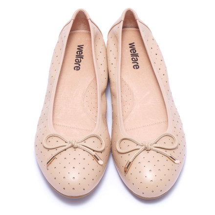 Балетки жіночі Welfare 770014111/BEIGE/40