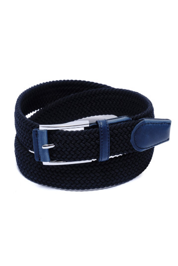 Ремінь чоловічий Welfare K-02 D.BLUE