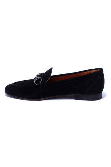 Лоферы женские Welfare 0077-614 21 BLACK LEATHER