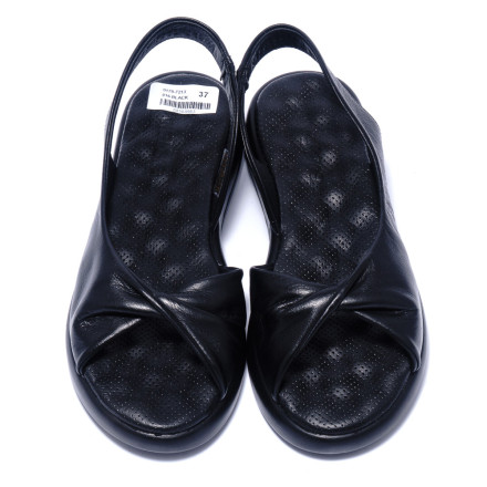 Жіночі босоніжки Welfare 0179-7213 016 BLACK LEAT