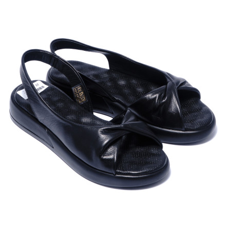 Жіночі босоніжки Welfare 0179-7213 016 BLACK LEAT