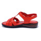 Жіночі босоніжки Welfare 0638-015 RED LEATHER